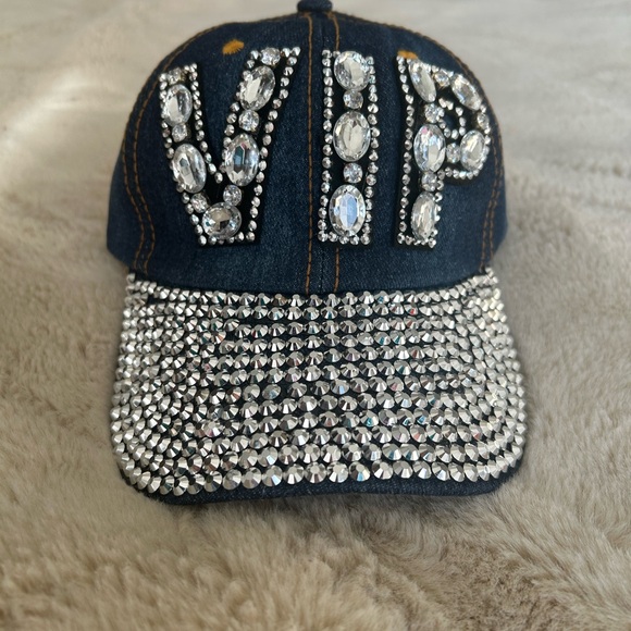 Y2K Rhinestone VIP Cap - Picture 2 of 7